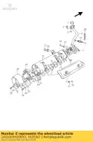 1431003H20E02, Suzuki, conjunto silencioso suzuki uh burgman g  uh125 125 , Novo