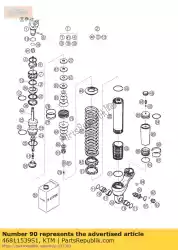 Aquí puede pedir mecanismo cc cpl. Nr17 de KTM , con el número de pieza 46811539S1: