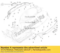 57747400GV, Piaggio Group, Spoiler ochronny     , Nowy