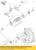 490470623, Kawasaki, rod-shift zx1000jcf kawasaki  zx 1000 2011 2012 2013 2014 2015 2016 2017 2018 2019 2020, New