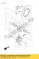 4XVW00575000, Yamaha, t?ok, zacisk yamaha yzf r 700 1000 1998 1999 2000 2001, Nowy