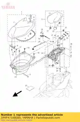 Qui puoi ordinare sedile singolo da Yamaha , con numero parte 1PHF47100000: