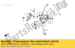 Honda 35720MEE305 conjunto de interruptores, suporte lateral - Lado inferior