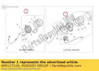 AP8127526, Piaggio Group, Dashboard compleet aprilia mojito 125 150, Nieuw