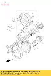 Qui puoi ordinare coperchio, presa da Yamaha , con numero parte 4KG843970000: