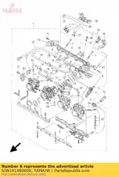 Tutaj możesz zamówić rura od Yamaha , z numerem części 5JW141480000: