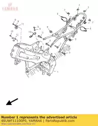 Aquí puede pedir marco, comp. De Yamaha , con el número de pieza 4SUWF11100P0: