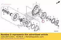 22610KYZ901, Honda, piastra di trasmissione primaria honda  125 2019, Nuovo