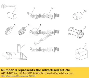 Piaggio Group AP8140149 proteção para operação de desmontagem - Lado inferior