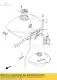 Serbatoio completo, carburante Suzuki 4410043C5036X