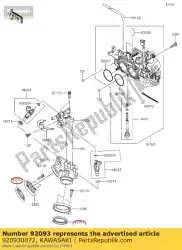 Here you can order the seal vn900b6f from Kawasaki, with part number 920930072: