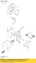 Here you can order the pump assy,eng o from Suzuki, with part number 1640040H00: