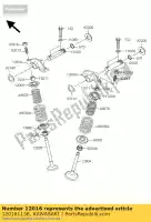 120161138, Kawasaki, Brazo oscilante kvf360-a1 kawasaki kvf 360 2003 2004 2005 2006, Nuevo