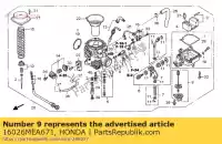 16026MEA671, Honda, ensemble de joints honda vtx  s vtx1300s 1300 , Nouveau