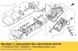 Here you can order the collar, air cleaner from Honda, with part number 17248402700: