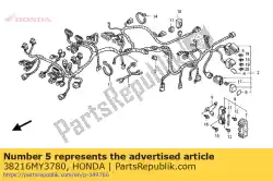 Aqui você pode pedir o etiqueta, fusível em Honda , com o número da peça 38216MY3780: