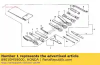 89010MS9000, Honda, no description available at the moment honda ntv 650 1988, New