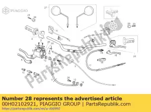 Piaggio Group 00H02102921 peso anti.v. chr. - Lado inferior