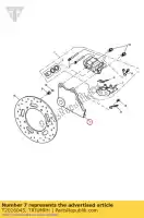 T2026045, Triumph, porta pinza triumph america carbs america efi speedmaster carbs speedmaster efi 790 865 2002 2003 2004 2005 2006 2007 2008 2009 2010 2011 2012 2013 2014, Nuovo