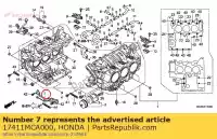 17411MCA000, Honda, rester, bidon honda  gl 1800 2004 2005 2006 2007 2008 2009 2010 2012 2013 2017, Nouveau