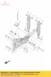 Aquí puede pedir tornillo de Yamaha , con el número de pieza 92B120501600: