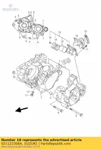 suzuki 021123308A vis - La partie au fond