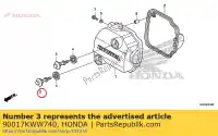 90017KWW740, Honda, ?ruba, os?ona g?owicy honda crf  f crf110f c110x 110 , Nowy