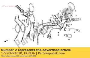 honda 17920MK4010 pas de description disponible - La partie au fond