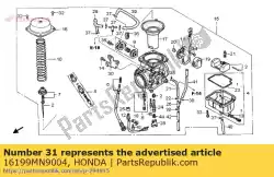 Qui puoi ordinare tubo da Honda , con numero parte 16199MN9004: