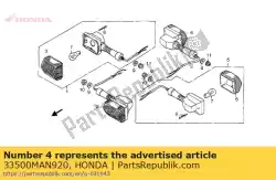 Aquí puede pedir no hay descripción disponible de Honda , con el número de pieza 33500MAN920: