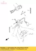 23X855402000, Yamaha, c.d.i. unidade de montagem yamaha it yz 200 490, Novo