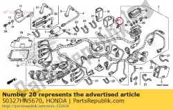 Here you can order the stay a, coupler from Honda, with part number 50327HN5670: