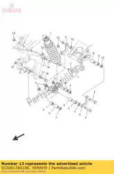 Qui puoi ordinare paraolio (3c11) da Yamaha , con numero parte 931061780100: