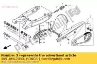 40510MCZ000, Honda, boîtier, chaîne d'entraînement honda cb 900 2002 2003 2004 2005, Nouveau