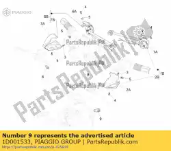 Ici, vous pouvez commander le bouton d'ouverture de la selle auprès de Piaggio Group , avec le numéro de pièce 1D001533: