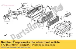Qui puoi ordinare nessuna descrizione disponibile al momento da Honda , con numero parte 17245GFM901: