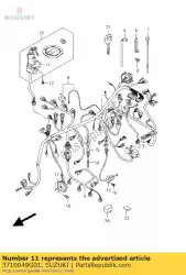 lock assy, ?? Sturen van Suzuki, met onderdeel nummer 3710049G01, bestel je hier online: