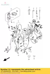 suzuki 3710049G01 lock assy, ??sturen - Onderkant