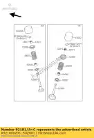 K921800205, Suzuki, cale, t = 3,450 suzuki rm z 250 2004 2005 2006, Nouveau