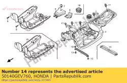 Ici, vous pouvez commander le pas de description disponible pour le moment auprès de Honda , avec le numéro de pièce 50140GEV760: