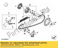 33818378799, BMW, sudderen - 58x40x8 bmw  750 850 900 1000 2018 2019 2020 2021, Nieuw