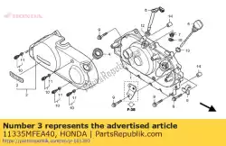 Here you can order the cover comp., clutch from Honda, with part number 11335MFEA40:
