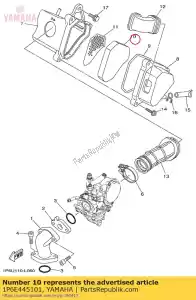 yamaha 1P6E445101 élément, filtre à air - La partie au fond