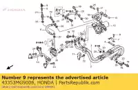 43353MG9006, Honda, tappo, spurgo honda cbr gl nx pc st vfr vt 400 600 650 750 800 1100 1300 1500 1988 1989 1990 1991 1992 1993 1994 1995 1996 1997 1998 1999 2000 2001 2002 2003 2004 2005 2006 2007 2008 2009 2010, Nuovo