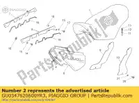 GU0347620600YR3, Piaggio Group, prawa strona ok?adka royal hashemite court moto-guzzi california vintage 1100 2006, Nowy