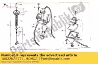 16022KA4771, Honda, juego de válvulas, acelerador honda cr  r crm cr250r cr125r 125 250 , Nuevo