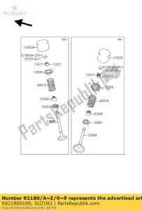 suzuki K921800189 cale, t = 3,050 - La partie au fond