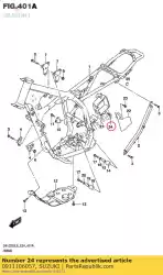 Qui puoi ordinare bullone da Suzuki , con numero parte 0911106057: