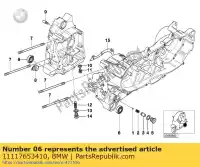 11117653410, BMW, rowkowane ?o?ysko kulkowe bmw c1 125 200 2000 2001 2002 2003 2004, Nowy