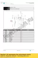 669019, Piaggio Group, r.h. assy manica piaggio x x10 125 350 2012 2013, Nuovo